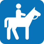 Horse-rider icon 